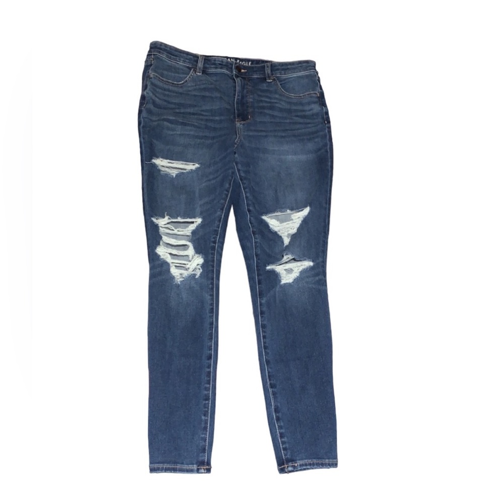 New American Eagle super hi-rise jeggings